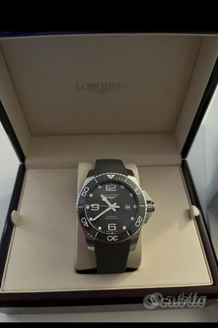 Longines Hydroconquest ghiera ceramica Abbigliamento e Accessori