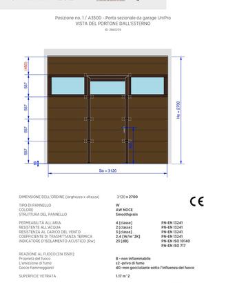 Sezionale 3,120 m x 2,700 m