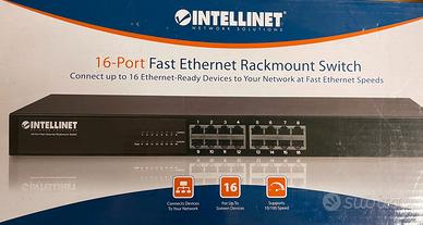 Switch 16 porte Lan Ethernet Intellinet