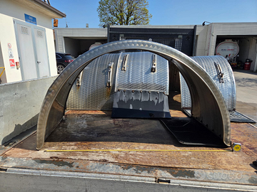 Parafanghi fiorettati per rimorchio