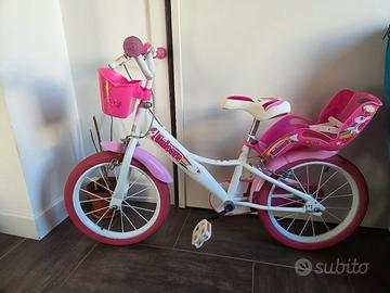 Dino Bikes 16" bambina Unicorn