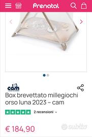 Box Bimbo brevettato Cam