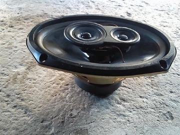 2 casse stereo auto + 2 tweeter da cruscotto