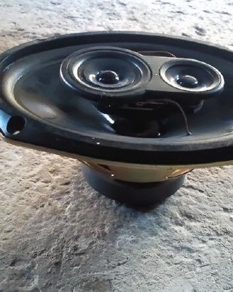 2 casse stereo auto + 2 tweeter da cruscotto