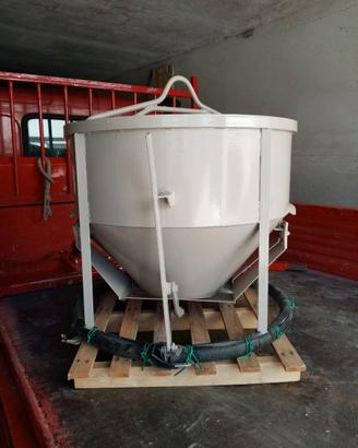 Benna conica da 150litri