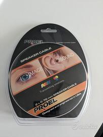 Cavo audio Proel per casse 10 metri x 0.75 mm