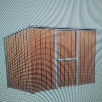 Casetta Lamiera Colore Legno 