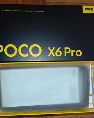 Xiaomi POCO X6 pro 5g + caricatore/cavo originale