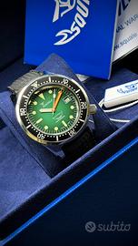 Squale 1521 Green Ray Rubber