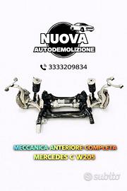 Meccanica anteriore completa mercedes c w205