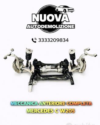Meccanica anteriore completa mercedes c w205
