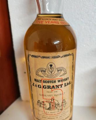 J & G Grant 5 Malt Scotch Whisky 