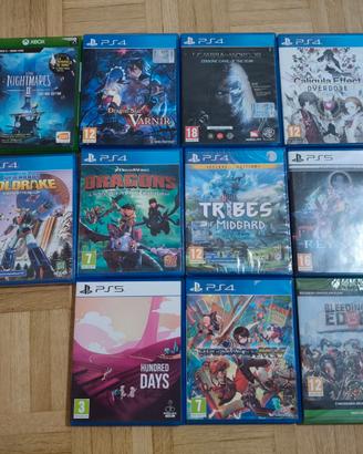 Lotto giochi Ps4/5 e XBox