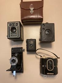 Lotto 4 Fotocamere Vintage