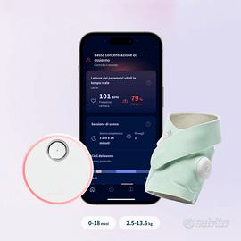 Owlet Dream Sock con SENSORE  e BATTERIA NUOVA