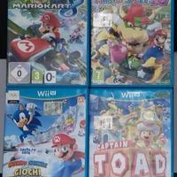 Wii U 4 giochi Nintendo - Mario Kart 8 Party 10