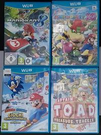 Wii U 4 giochi Nintendo - Mario Kart 8 Party 10