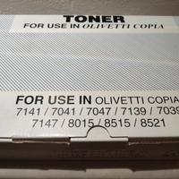 TONER PER FOTOCOPIATRICI OLIVETTI 