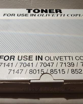 TONER PER FOTOCOPIATRICI OLIVETTI 