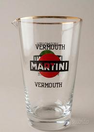 Mixer Vintage Martini Vermouth Bordo Oro 15cm