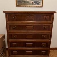 Cassettiera in legno