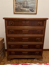 Cassettiera in legno