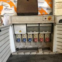 Quadri elettrici per capannone o cantiere