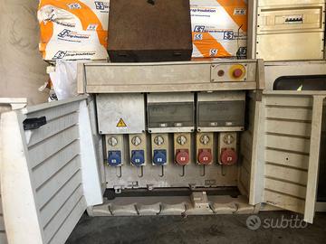 Quadri elettrici per capannone o cantiere