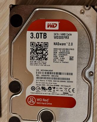HDD NAS server WD red