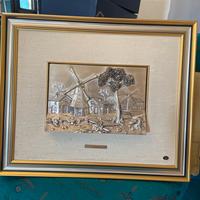 Quadro in serigrafia VALENTI argento