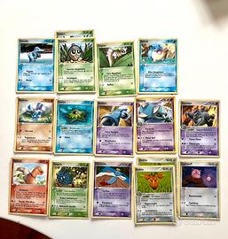 Lotto di 15 Carta Pokemon vintage