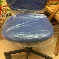 Sedia operativa Design blu