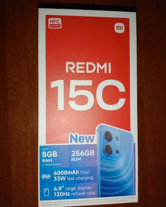 2 Cellulari  redmi 15 c