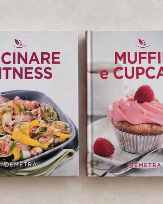 2 libri cucina Demetra – Fitness e Cupcake