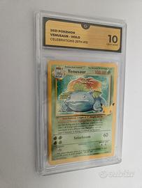 Venusaur Holo Celebrations Graded 10 Gem Mint