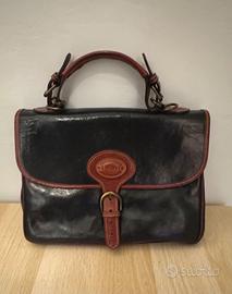 Borsa cartella in pelle