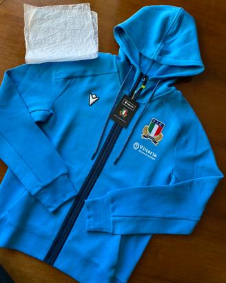 Felpa Italia Rugby Macron 2026