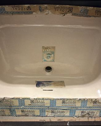 Lavabo ideal serie conca champagne