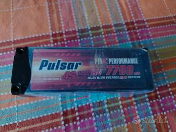 Coppia Batteria Lipo 4s Pulsar 7700mah HV 15.2v 