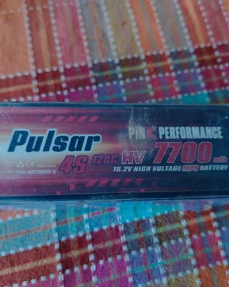 Coppia Batteria Lipo 4s Pulsar 7700mah HV 15.2v 