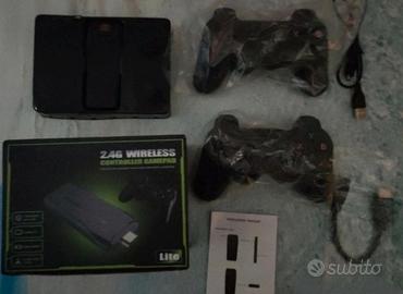 CONSOLE VIDEOGIOCHI ANNI 80/90 CON 10MILA GIOCHI