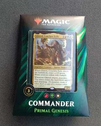 Magic Commander 2019 "Primal Genesis" Deck English