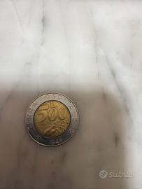 Moneta da 500 lite san marino