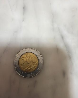 Moneta da 500 lite san marino