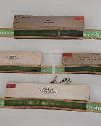 Lotto normografi in legno "Pesenti Bergamo"