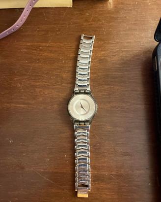 Orologio swatch in acciaio anni 80 x collezionist