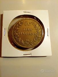 peso monetale lire 80 Savoia