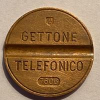 Gettone telefonico 7606