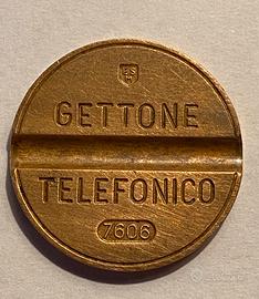 Gettone telefonico 7606