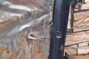 Portiere fiat 500 colore blu 